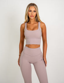 Aura Leggings - Mink Pink