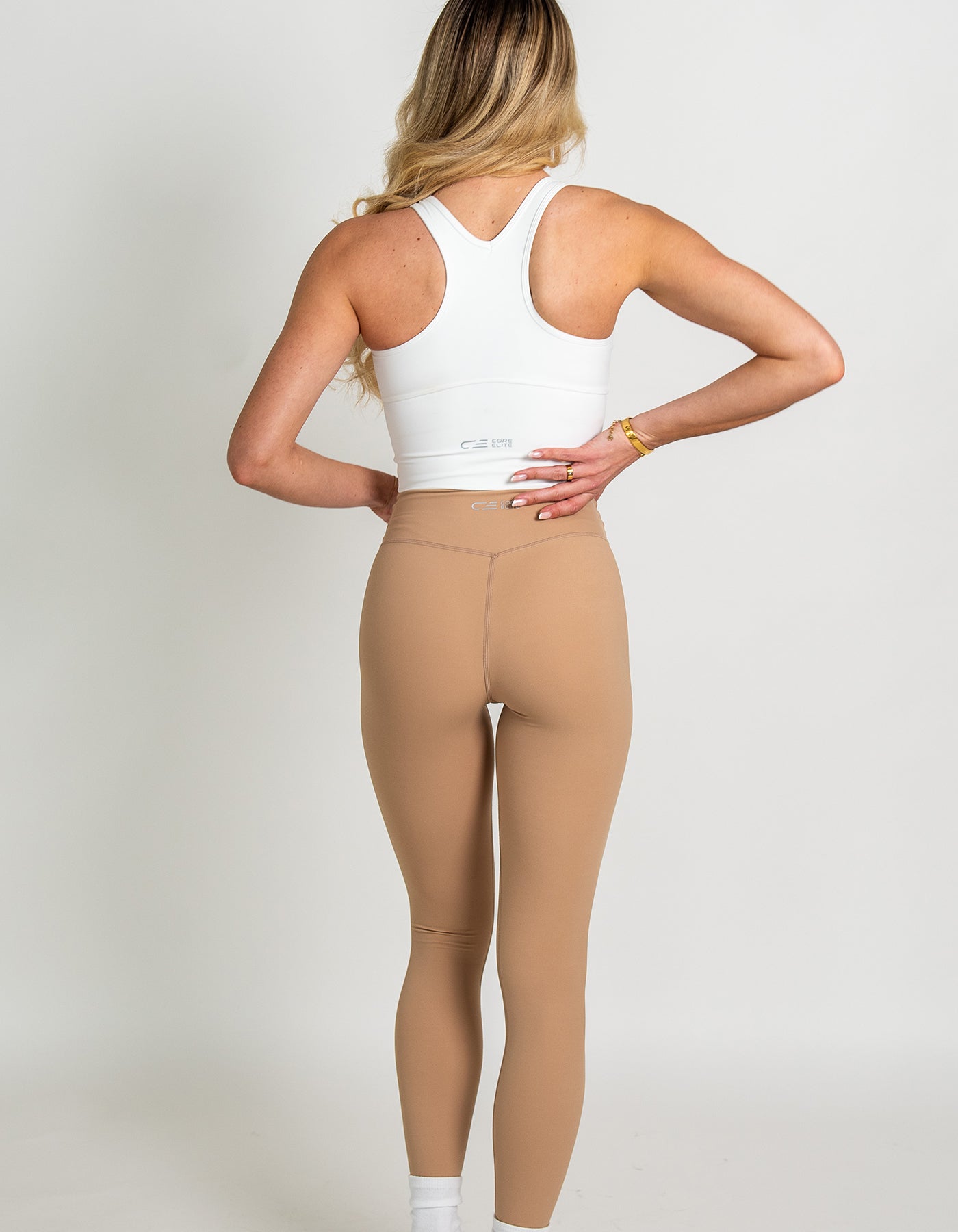 V Elite Leggings - Sand