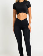 V Elite Leggings - Black